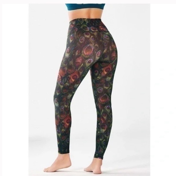 Fabletics peacock size M leggings - Picture 2 of 7